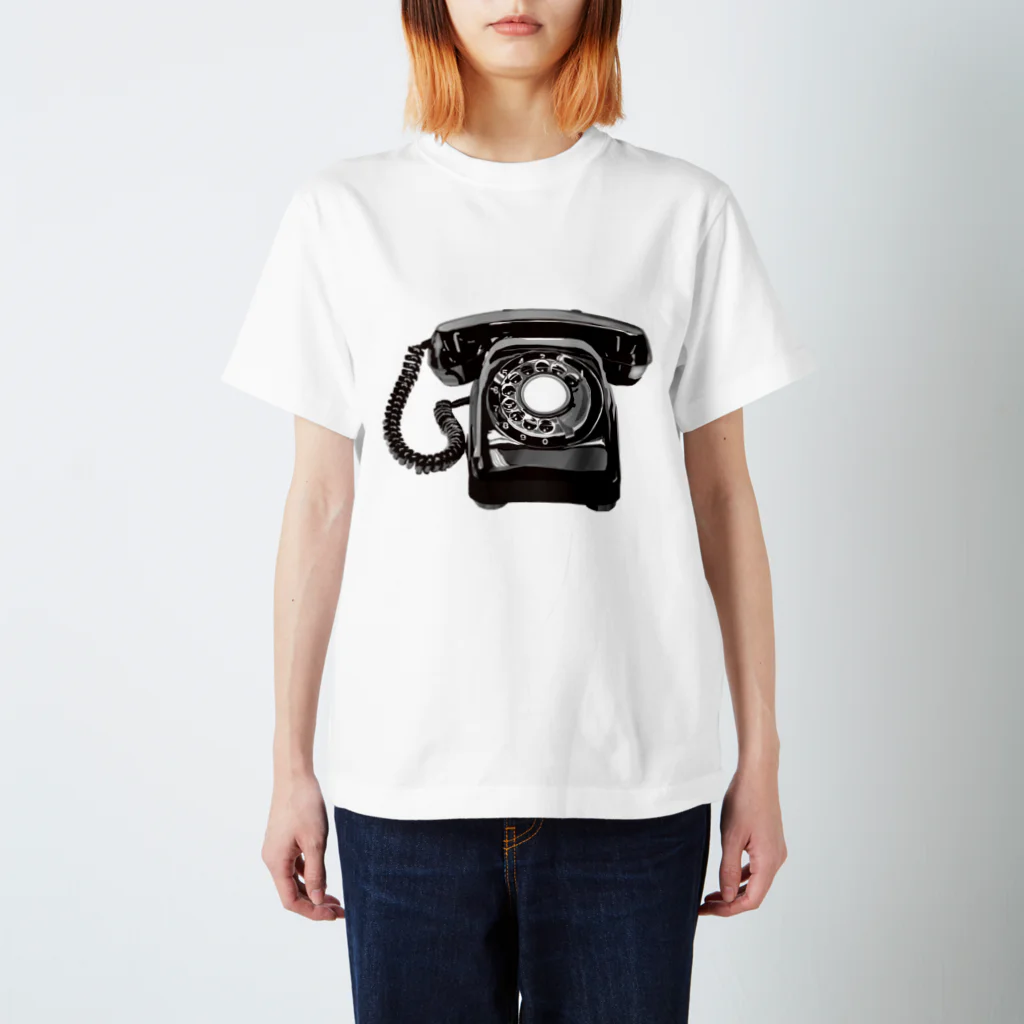 zenyu_001のwhite&black Regular Fit T-Shirt