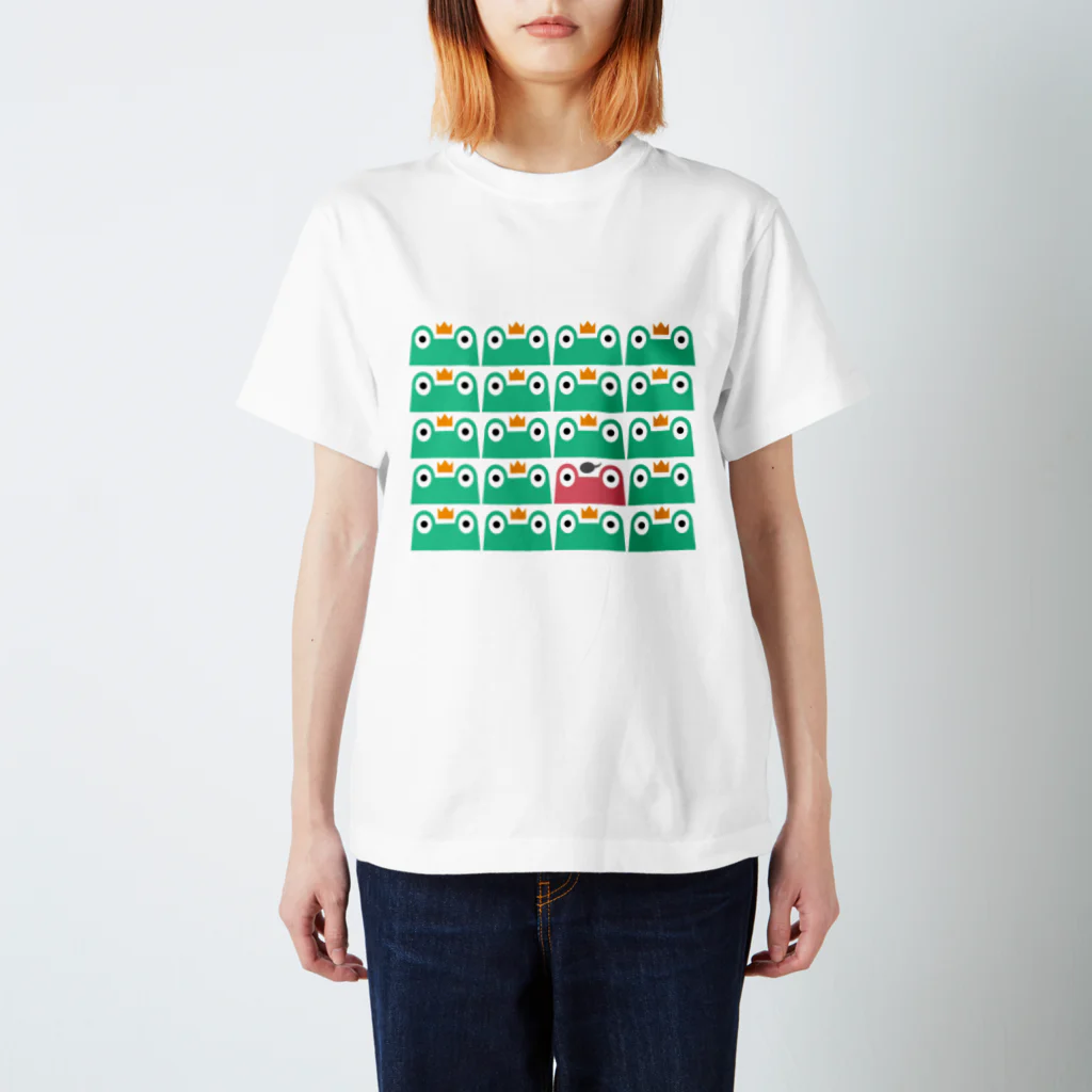 カエル大好き！カエル隊まゆみのカエル隊　Ｔシャツ 티셔츠