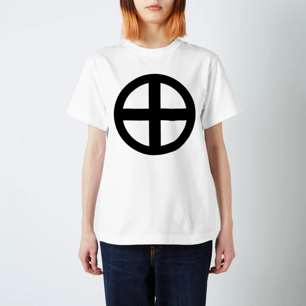 日本の家紋 轡 Regular Fit T-Shirt