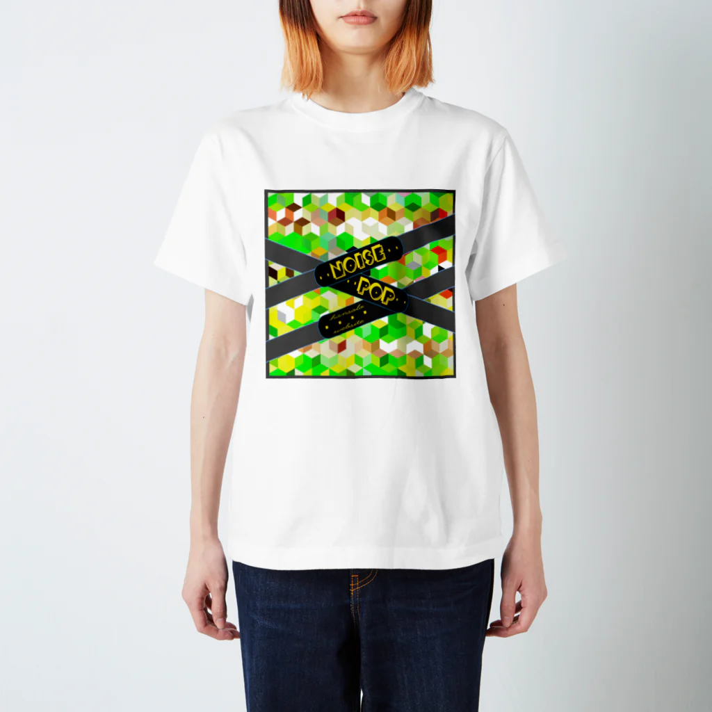 hansoloのwebsitemodel（Green） スタンダードTシャツ