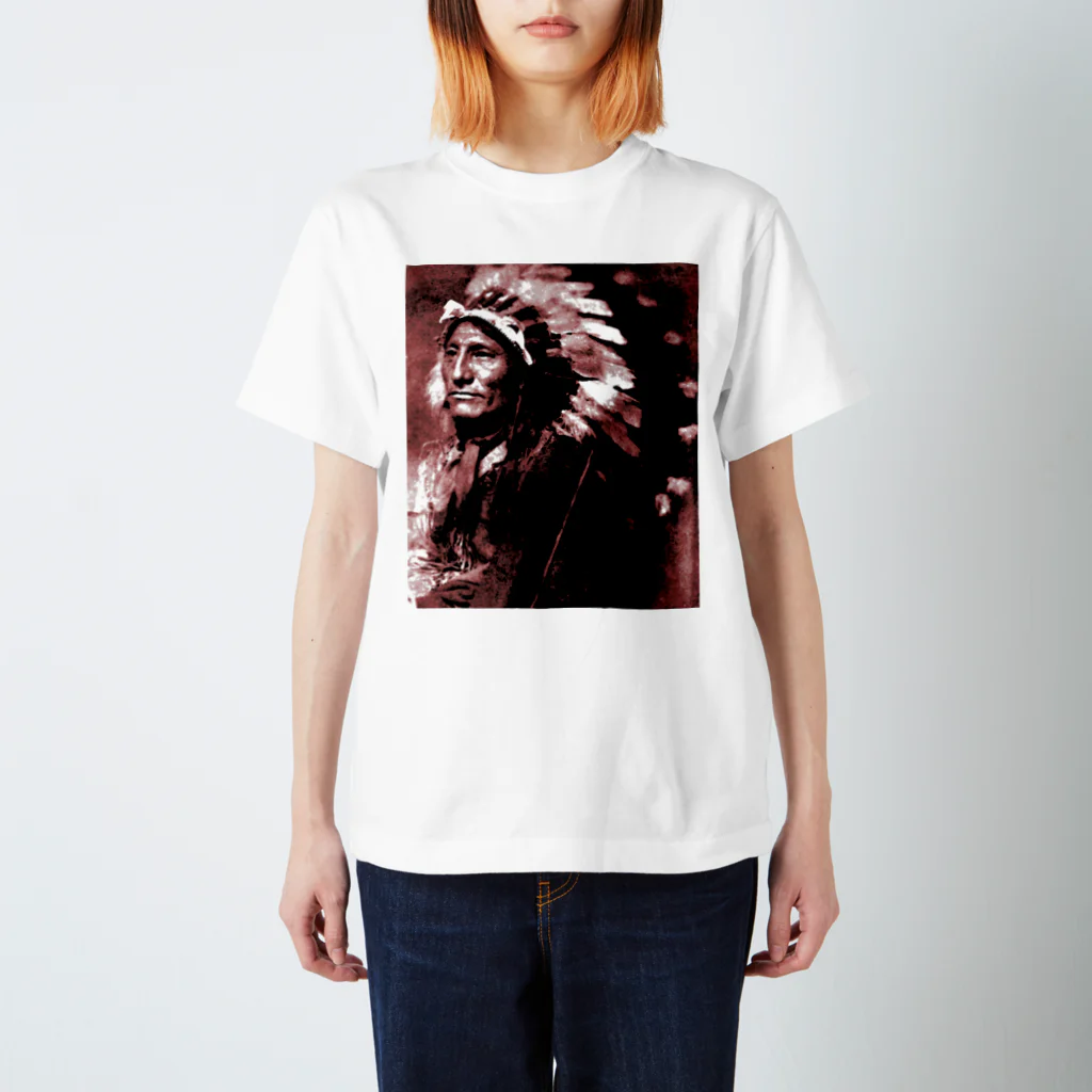 その物語を忘れない。のGertrude Käsebie: Indian Chief, c. 1901 Regular Fit T-Shirt