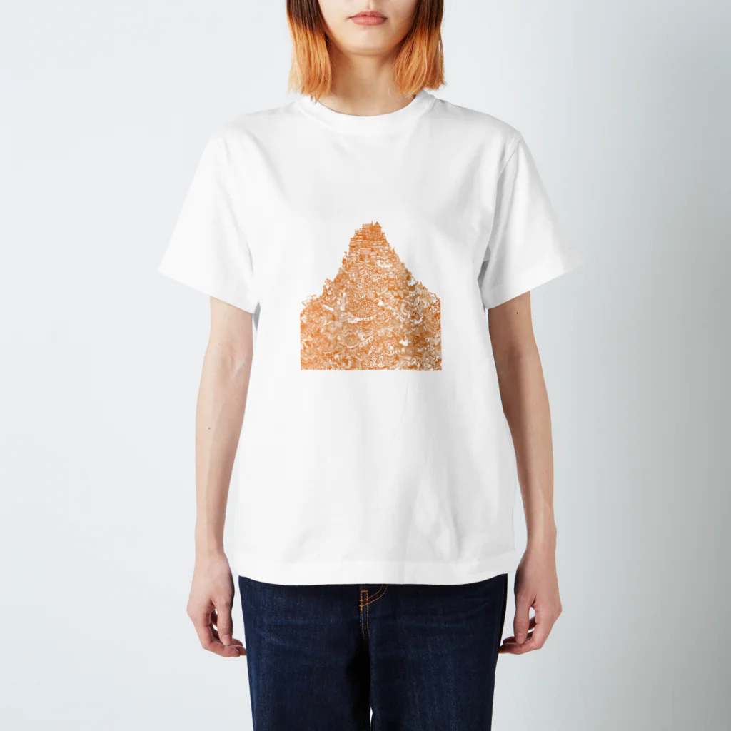 AMAMA-CHANのmountain Regular Fit T-Shirt