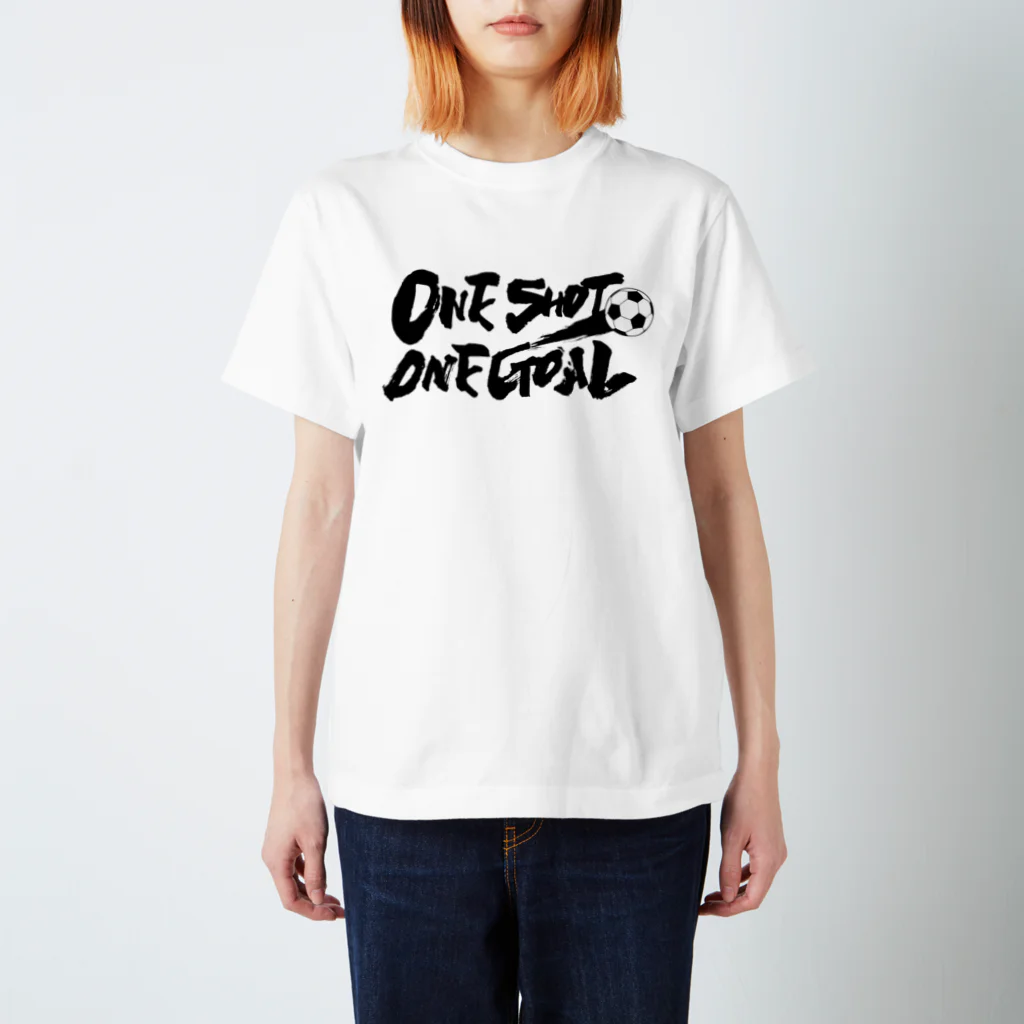 burnworks designのOne Shot One Goal スタンダードTシャツ