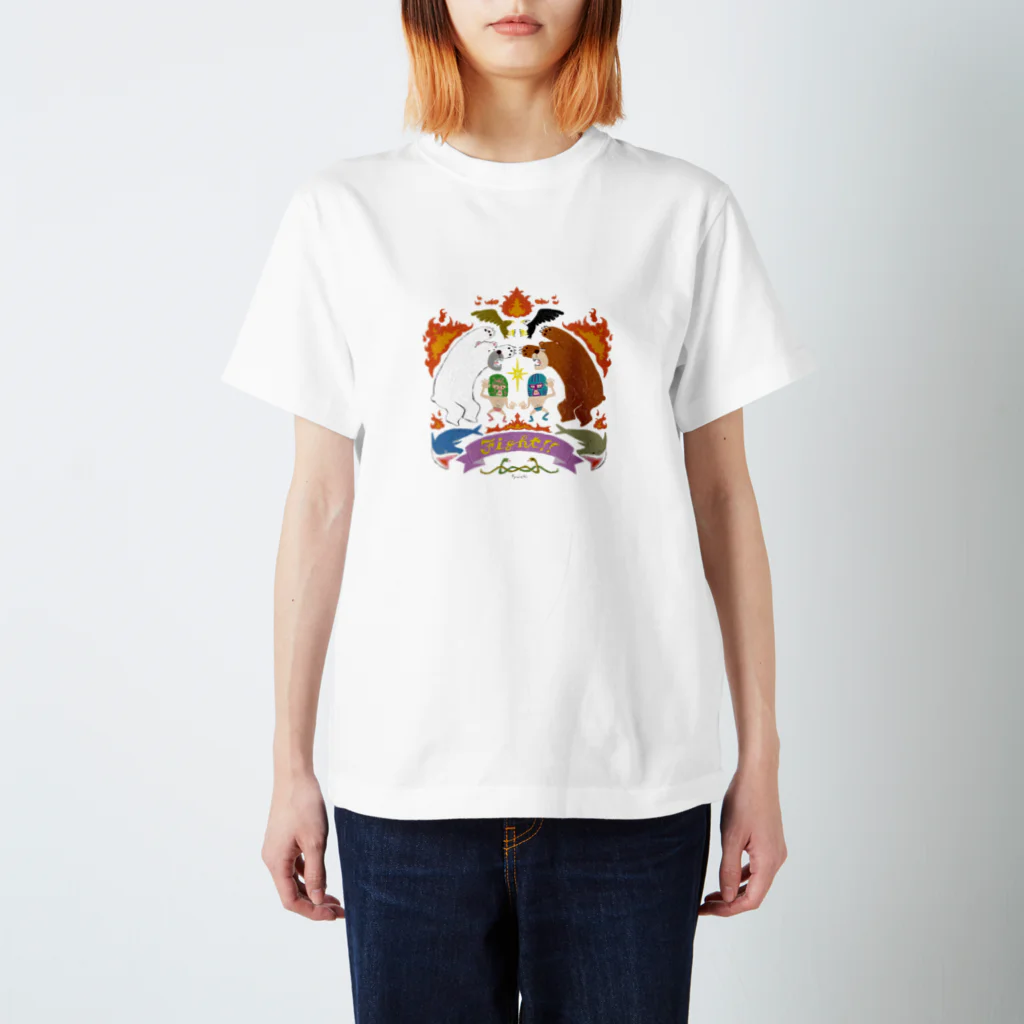 ゆるり舎のFight!! スタンダードTシャツ