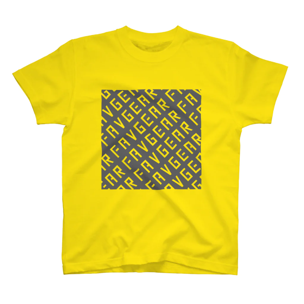 ファヴギアのFAVGEAR | pattern [gray] スタンダードTシャツ