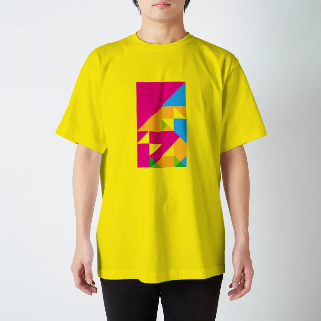 YmanchuのORIGAMI ー VIVID Regular Fit T-Shirt