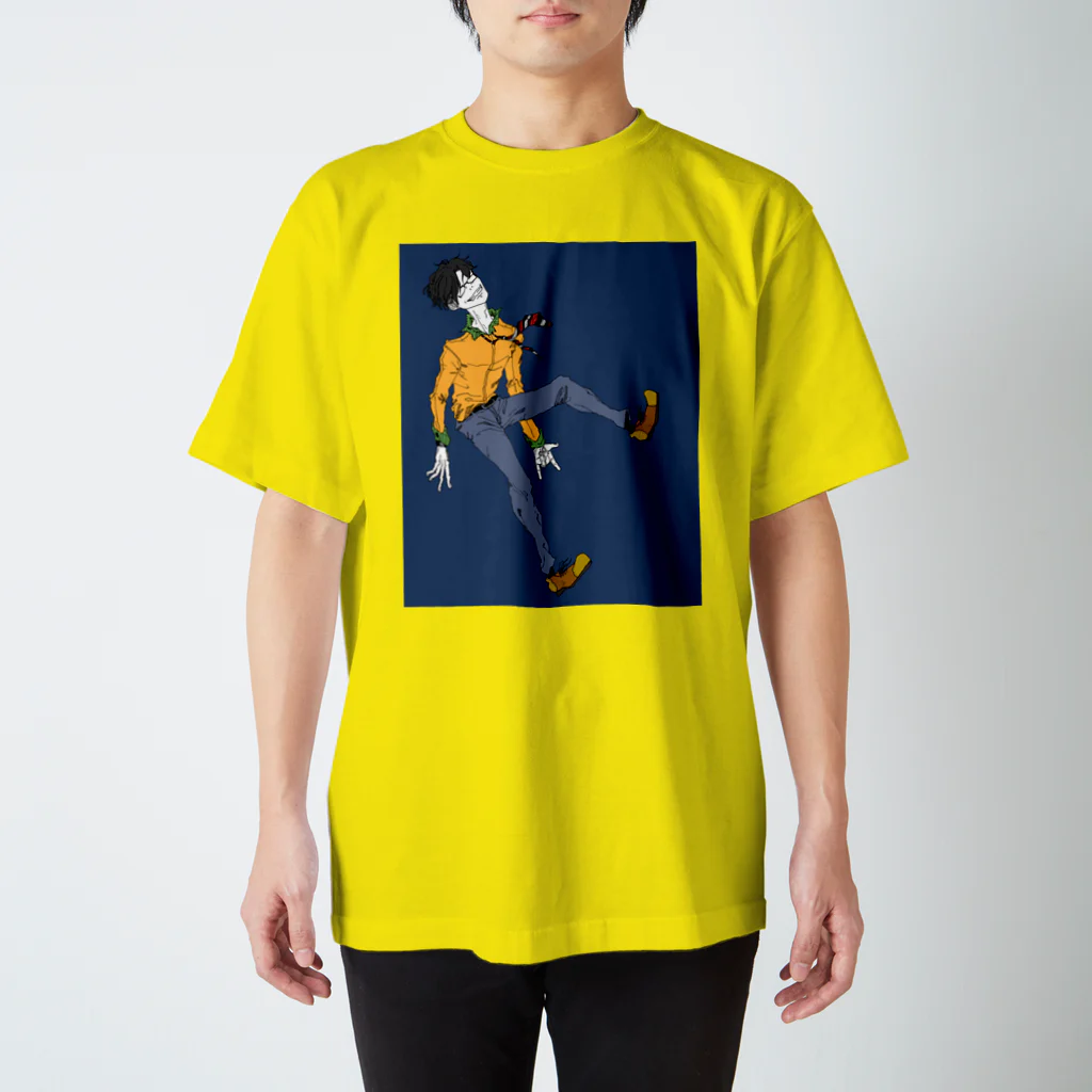 カミヤマの踊る男 スタンダードTシャツ