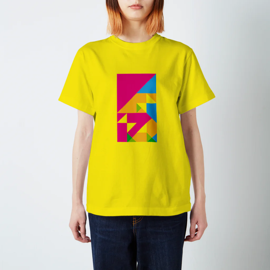 YmanchuのORIGAMI ー VIVID Regular Fit T-Shirt