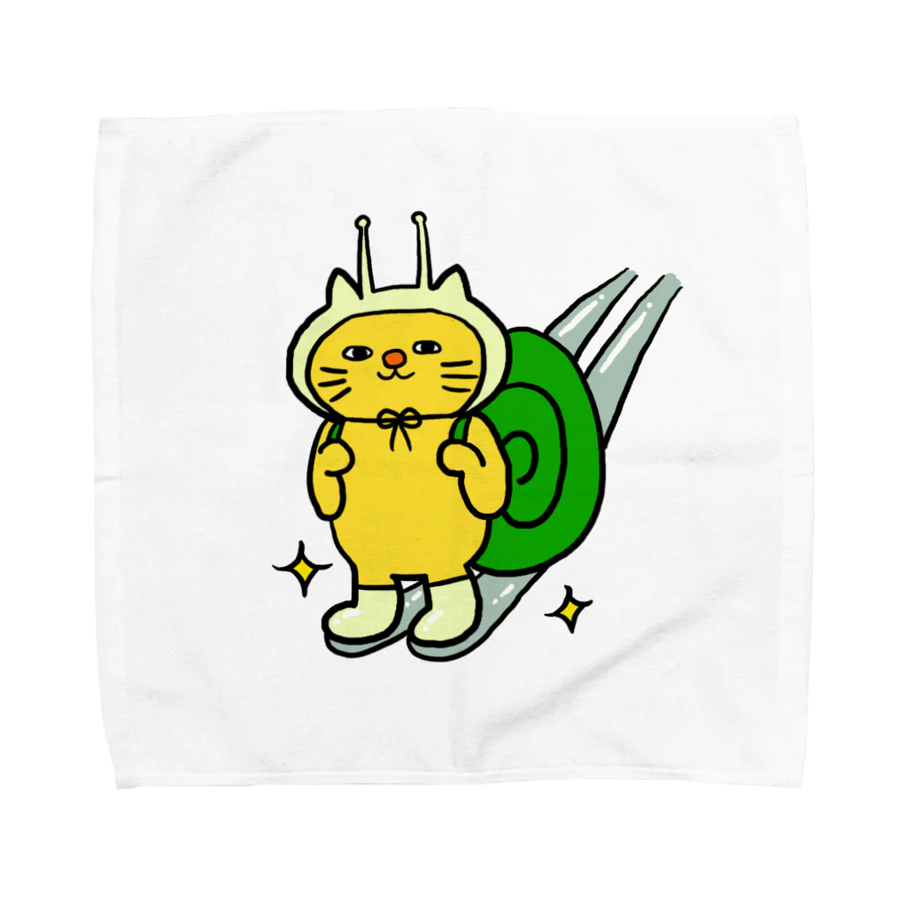 にゃーこのかたつむにゃん Towel Handkerchief