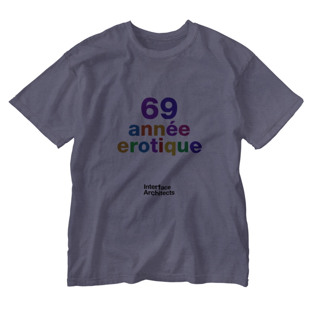 TATEYAMAの69 année erotiquie Washed T-Shirt