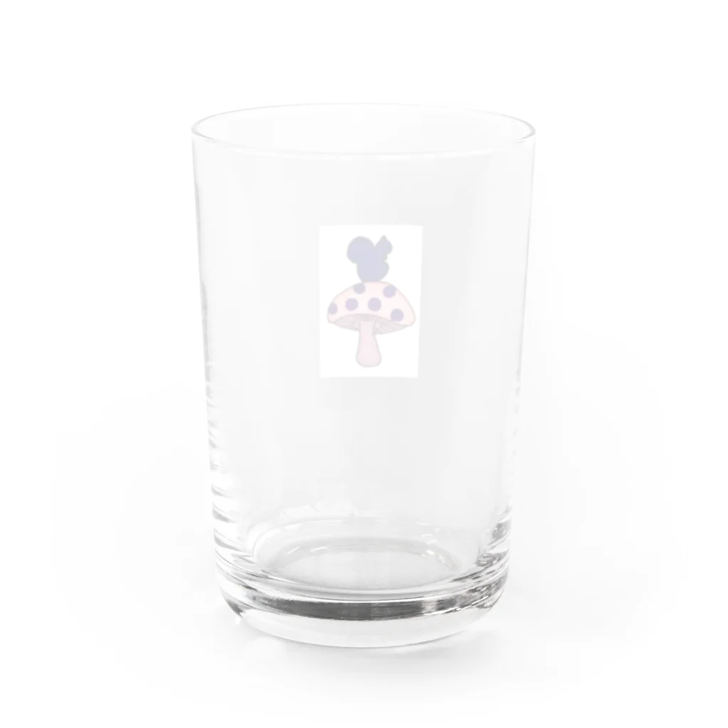 ユリスの森のりすときのこ Water Glass :back