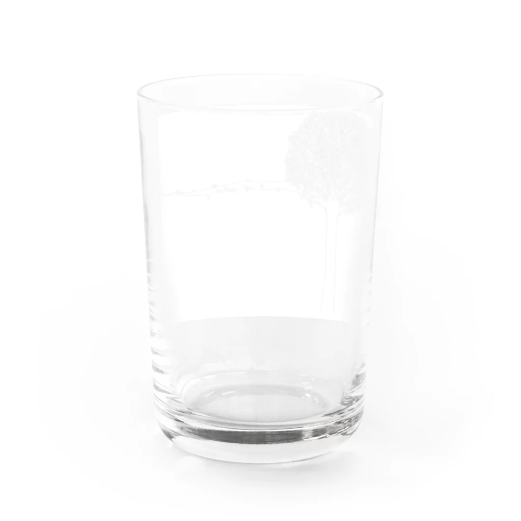 chamuの木陰 Water Glass :back