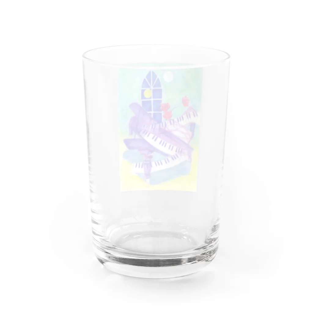 リラの幻想 Water Glass :back