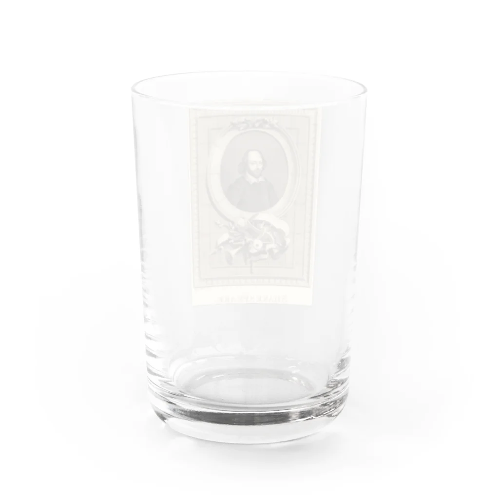 J. Jeffery Print Galleryのウィリアム・シェイクスピア Water Glass :back