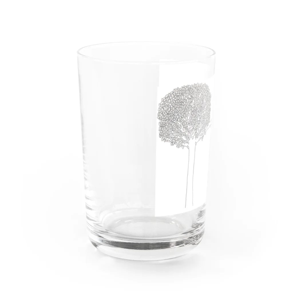 chamuの木陰 Water Glass :left