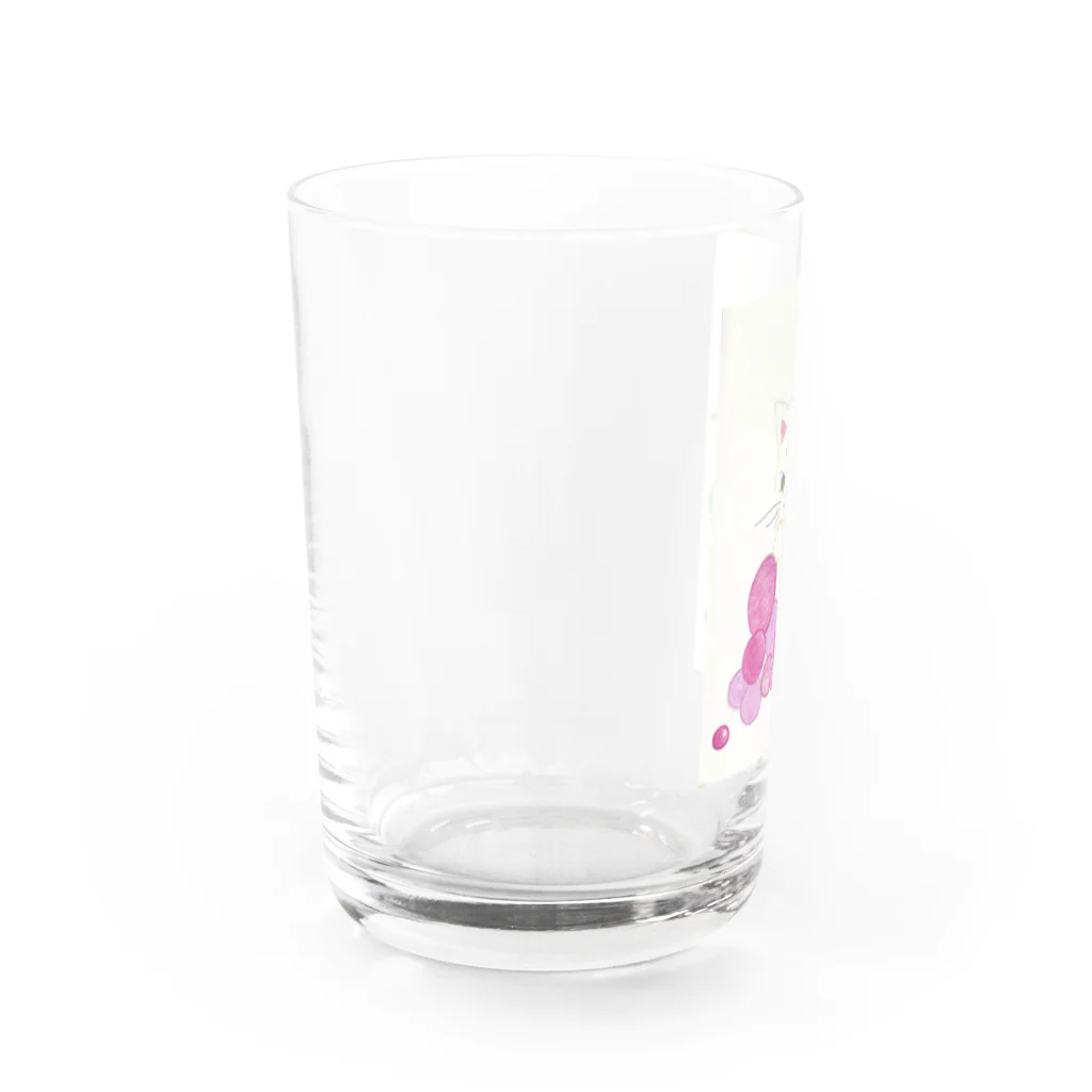 AoiのNaraNeco Water Glass :left