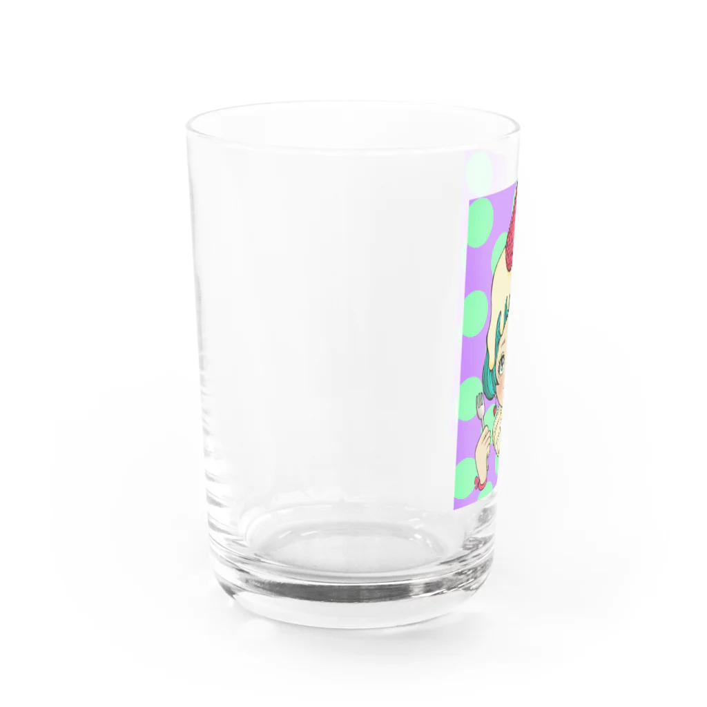 wacaのcake*girl Water Glass :left
