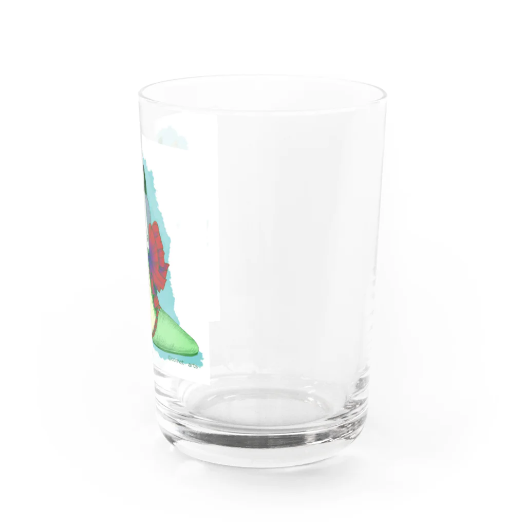 comet-yの猫と文鳥１b Water Glass :right