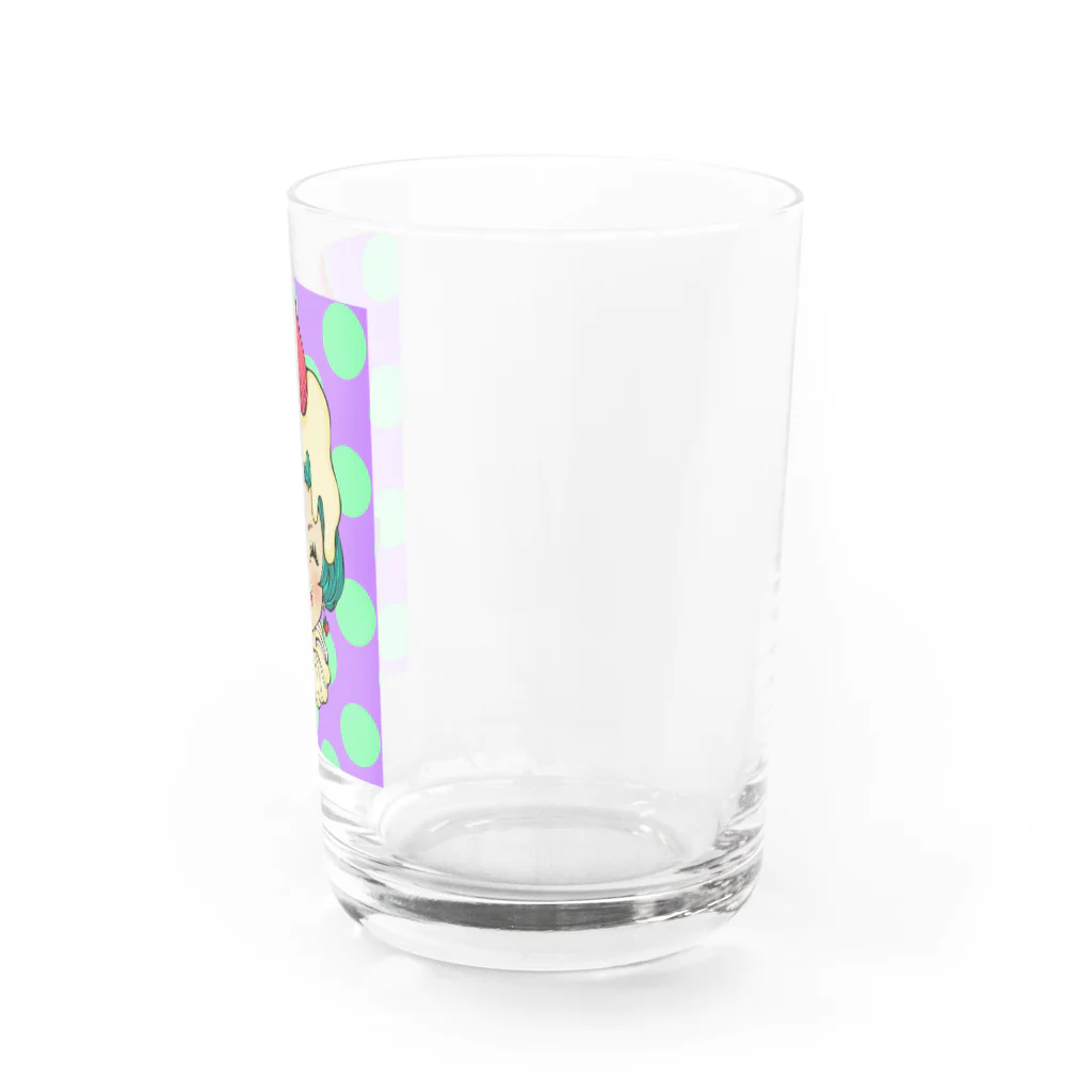 wacaのcake*girl Water Glass :right