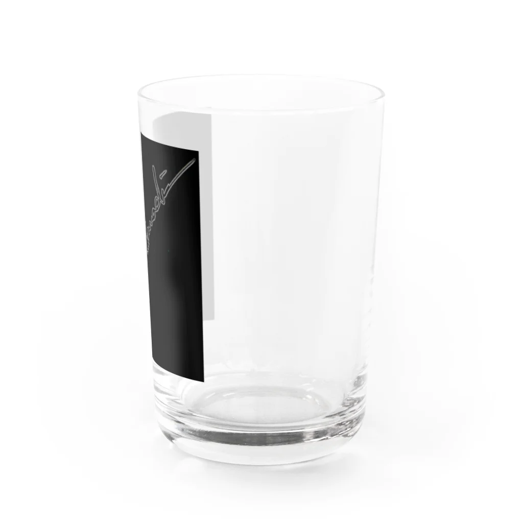 Akieem Zawadi's SHOPの Akieem Z's Voice Water Glass :right