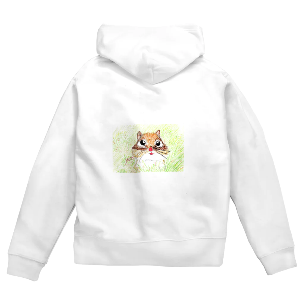 ユリスの森のユリスの森からこんにちは Zip Hoodie