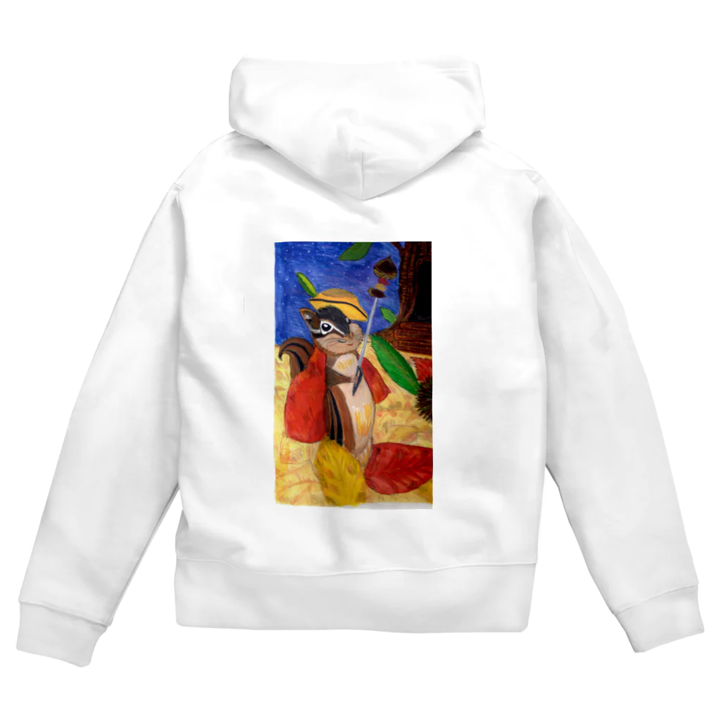 ユリスの森のりす騎士 Zip Hoodie