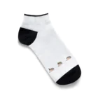 nicospyderのhushu★hushu　ハリネズミ Ankle Socks