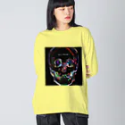 Akieem Zawadi's SHOPのBright Face Big Long Sleeve T-Shirt