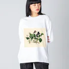 J. Jeffery Print Galleryのスミレ Big Long Sleeve T-Shirt