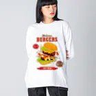 GRAPHICAのHamburger Series ビッグシルエットロングスリーブTシャツ