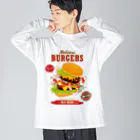 GRAPHICAのHamburger Series ビッグシルエットロングスリーブTシャツ