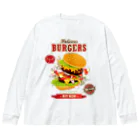 GRAPHICAのHamburger Series ビッグシルエットロングスリーブTシャツ