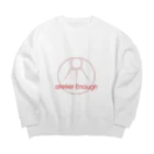 atelier  Enough のアトリエ イナフ ロゴ Big Crew Neck Sweatshirt