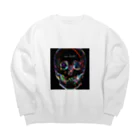 Akieem Zawadi's SHOPのBright Face Big Crew Neck Sweatshirt