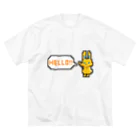 manaのドット絵風うさぎ「HELLO!!」 Big T-Shirt