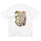 Cɐkeccooの不思議の国のアリス‐手描き風Vrカラー Big T-Shirt