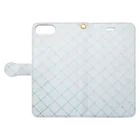 MASIA-AIRLINEのsora. ame. Book-Style Smartphone Case:Opened (outside)