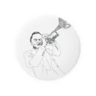 古屋智子（TomokoFuruya）のJazz トランペット Tin Badge