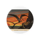 J. Jeffery Print Galleryの恐竜 Tin Badge