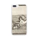 J. Jeffery Print Galleryの天使のイルカ車レース Clear Smartphone Case