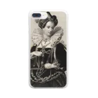 J. Jeffery Print Galleryの英国女王エリザベスⅠ世 Clear Smartphone Case