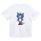 NobigaoのNobigao ねこのおうさま Dry T-Shirt