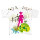 GubbishのTEXAS All-Over Print T-Shirt