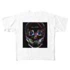 Akieem Zawadi's SHOPのBright Face フルグラフィックTシャツ