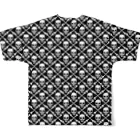 JUNのskull No.0001 All-Over Print T-Shirt :back