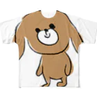 tamamixのわんた フルグラフィックTシャツ