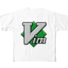 kmdsbngのVim All-Over Print T-Shirt