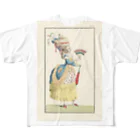 J. Jeffery Print Galleryのマリーアントワネット時代 All-Over Print T-Shirt