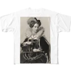 J. Jeffery Print Galleryの英国女王エリザベスⅠ世 フルグラフィックTシャツ