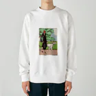 J. Jeffery Print Galleryの愛犬とお散歩 Heavyweight Crew Neck Sweatshirt